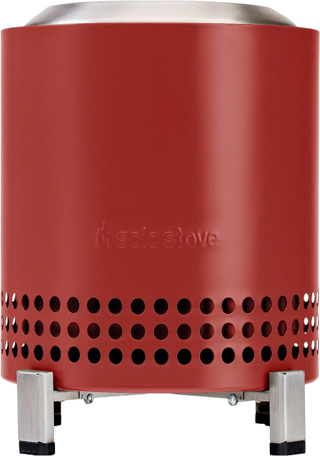 Solo Stove Mesa XL Tabletop Fire Pit with Stand | Low Smoke Outdoor Mini Fire for Urban & Suburbs | Fueled by Pellets or Wood