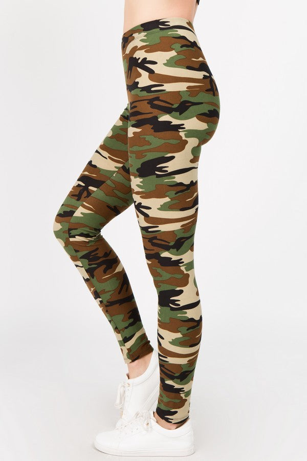 Women's Woodland Camo Leggings